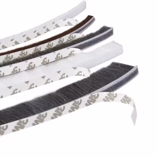 Straight Hairs Type High Quality Door and Window Accessories Wool Pile Weather Strip