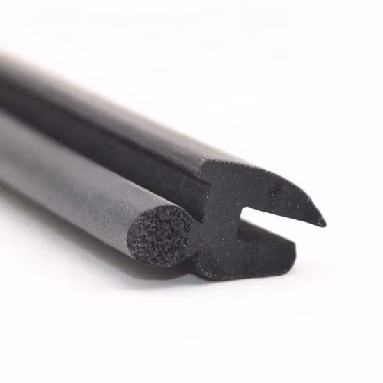 OEM EPDM NBR Silicone Extruded Rubber Seal Gasket Strip Sliding Door Seal Sliding Window Weather Strip
